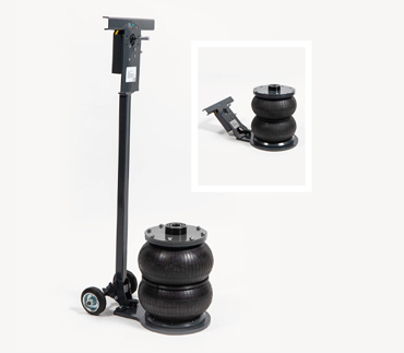 Pneumatic jacks